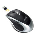 Genius DX-ECO, Wireless 2.4GHz, BlueEye, 7 button , SilverBlack